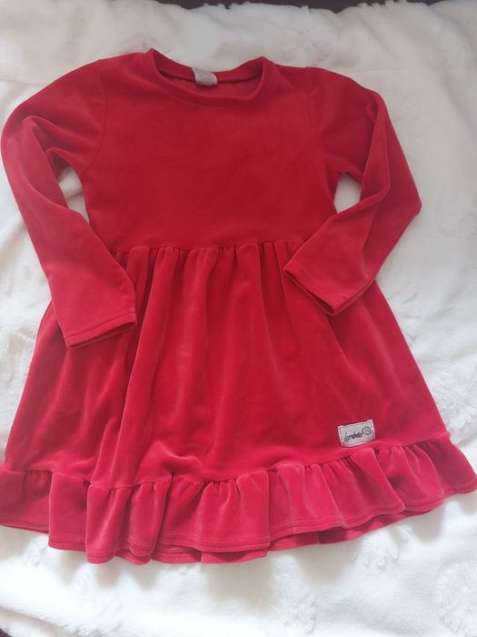 Piękna sukienka czerwona Lambda