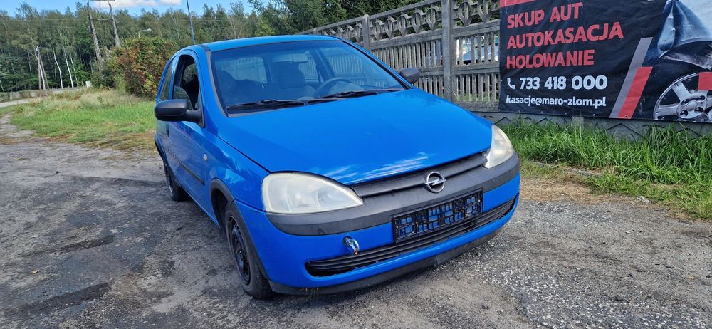 Części Corsa C 1.0B Z20A Zderzak Maska Błotnik  Drzwi Lampa Klapa BDB