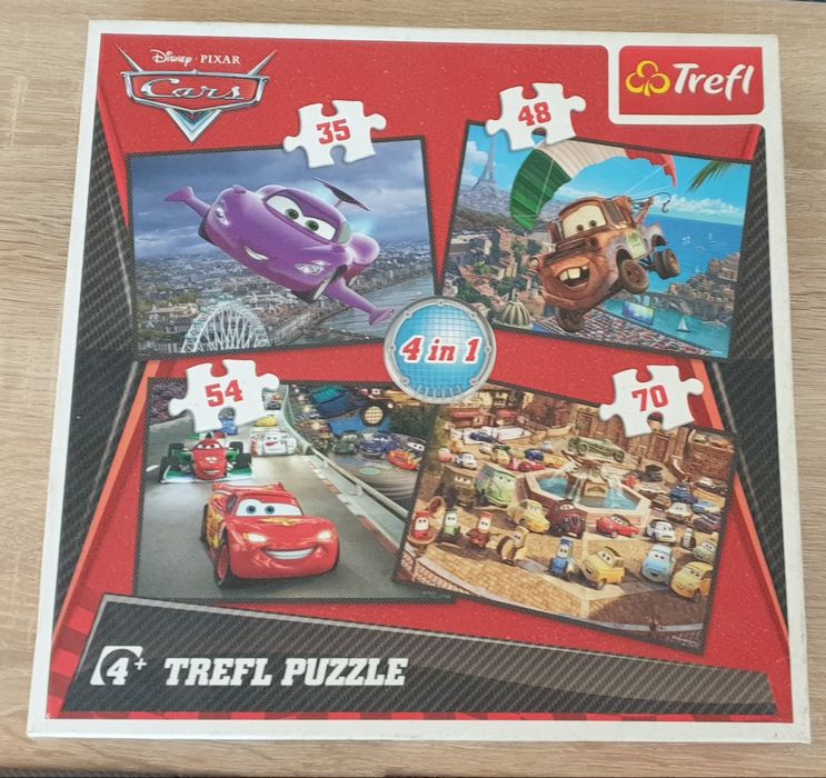 Puzzle Trefl Disney PIXAR Cars Auta 2 Zygzak MC