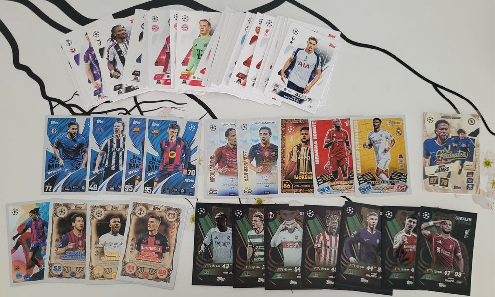 Champions League Topps Match Attax and Match Attax Extra