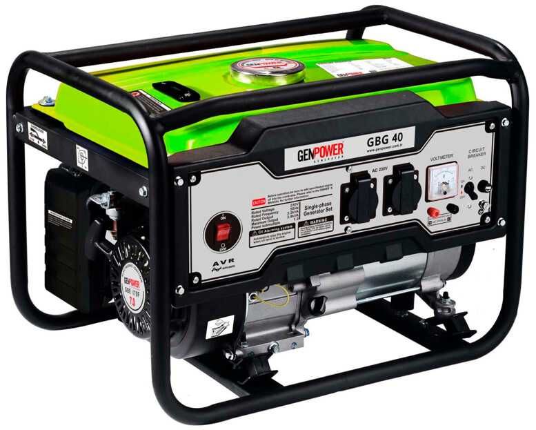 Генератор бензиновый Genpower GBG 40 (2.6/3.2 кВт)