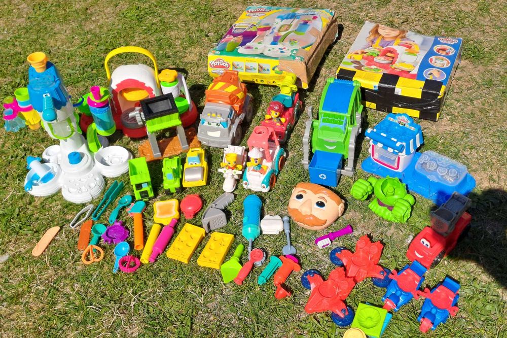 Duży zestaw playdooh
