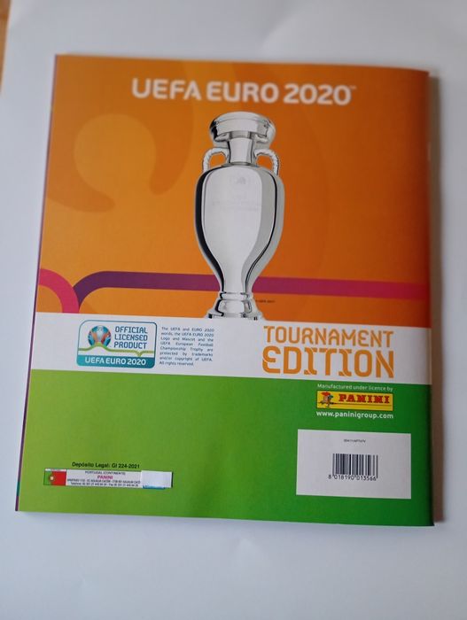 Caderneta do EURO  2020