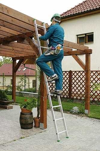 Drabina 1-elementowa przystawna, opieralna 1x11 / długość: 3,13 m