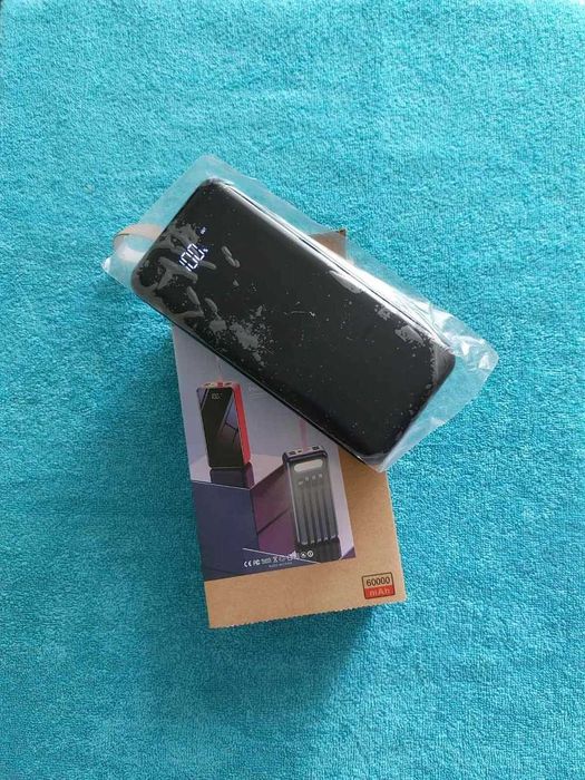 Павербанк 60000 з ліхтариком PowerBank с фонариком