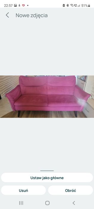 Kanapa bez funkcji spania