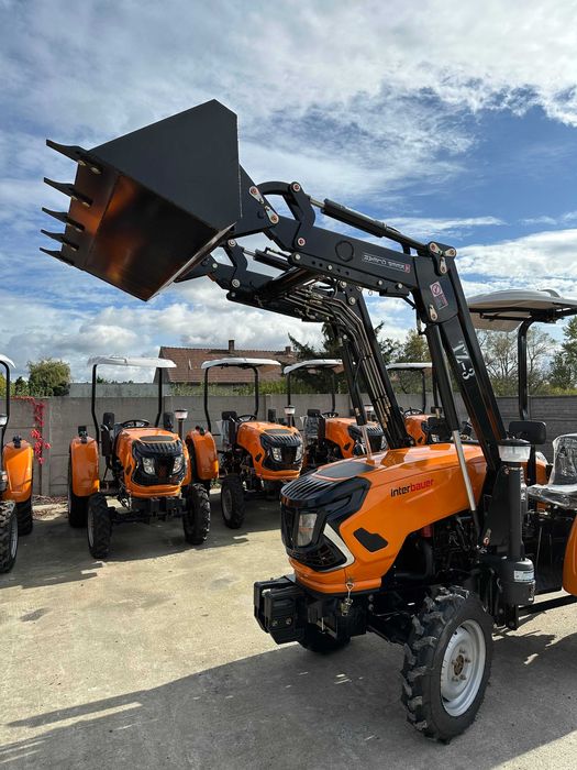 Traktor Ciągnik rolniczy Interbauer NMT30 4x4 30KM z ładowaczem TUR