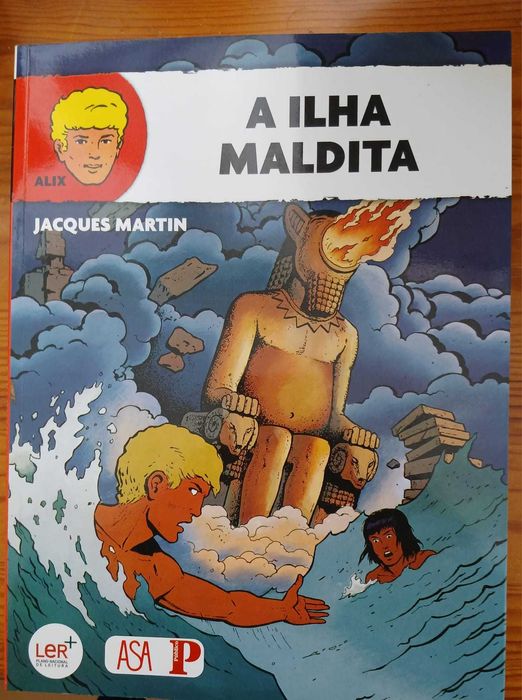 BD Alix - O intrépido / A esfinge de ouro / A ilha maldita
