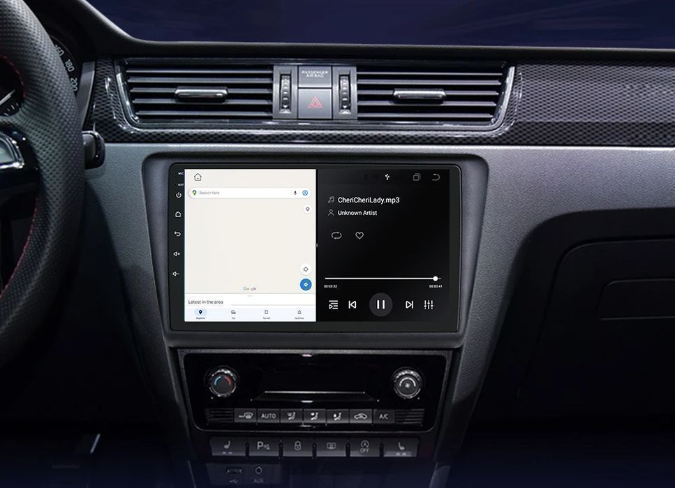 Skoda Rapid – Radio Android 9" CarPlay