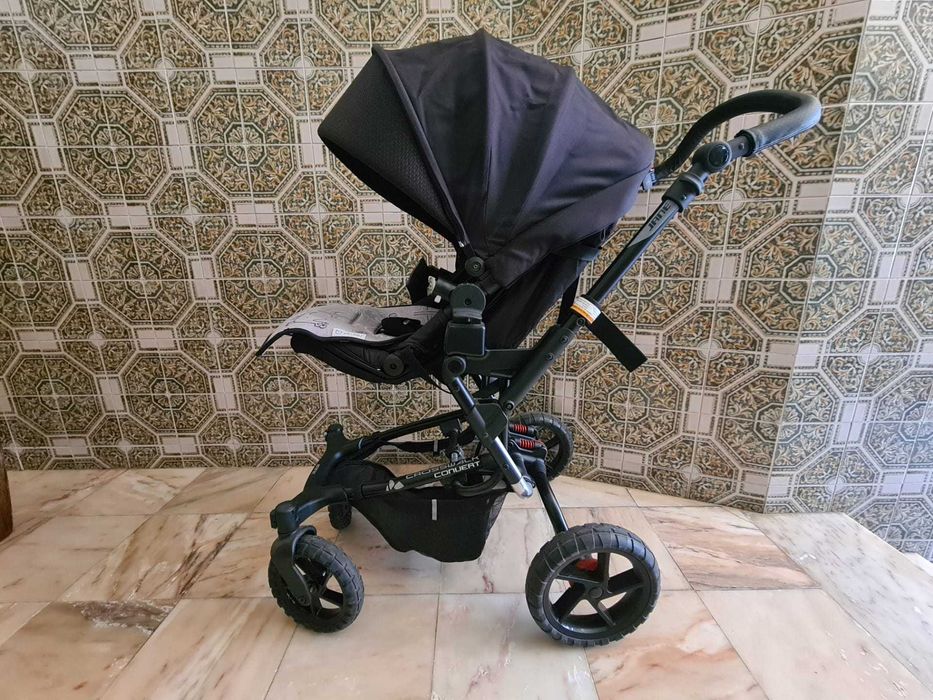 Carrinho Trio Janė Crosswalk + Ovo (Koos) + Base Isofix