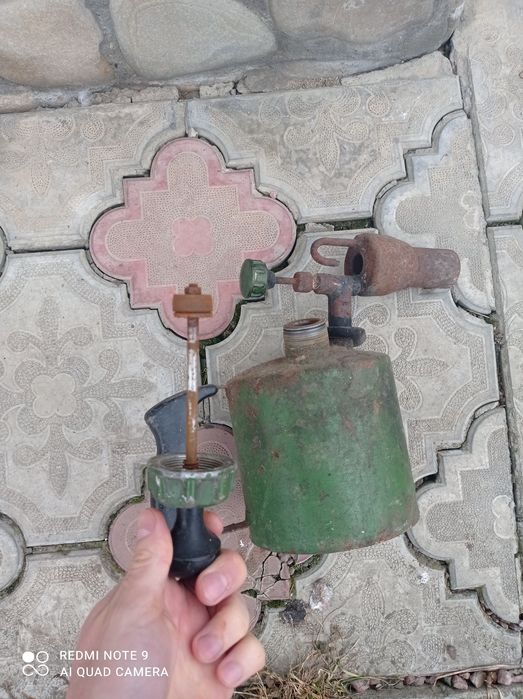 Паяльна лампа ссср бензинова