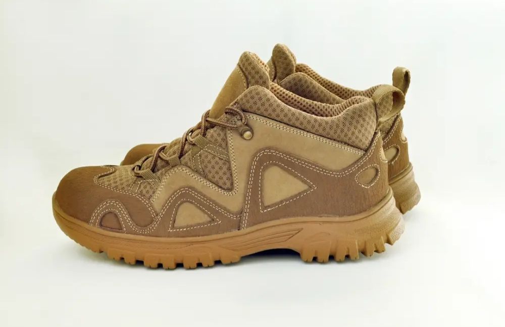 Кросівки тактичні літні Carbon мілітарі сітка койот