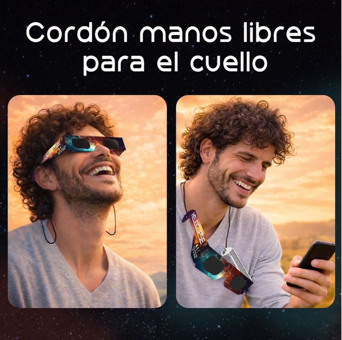 Óculos para eclipse solar 12 agosto