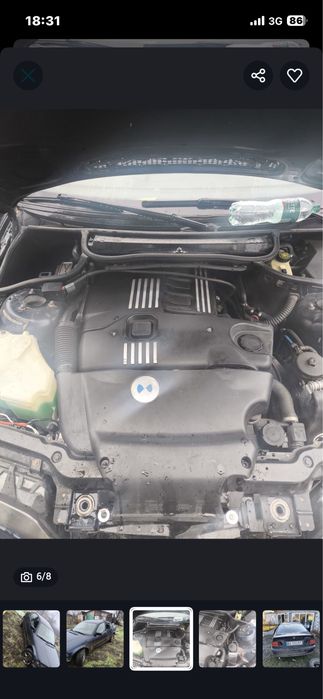 Мотор bmw e46 m47 2.0d
