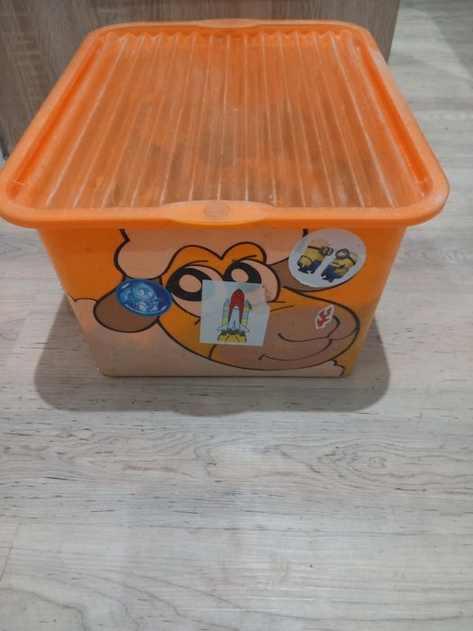 Klocki drewniane skrzynia