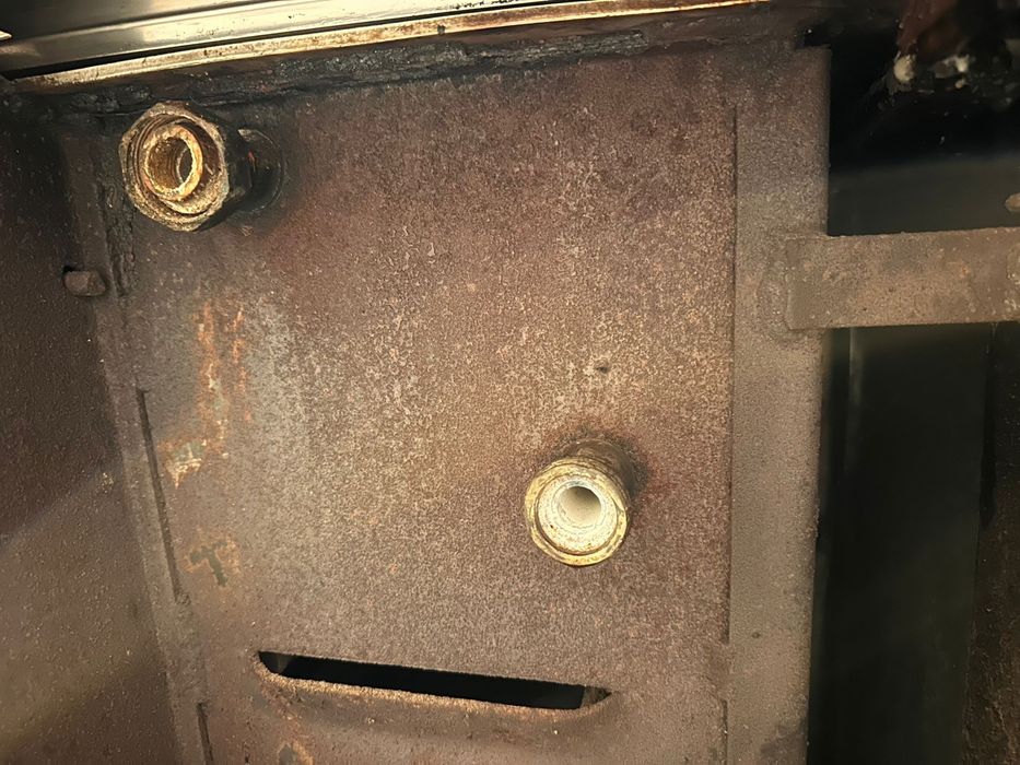 Fogão a lenha e gás