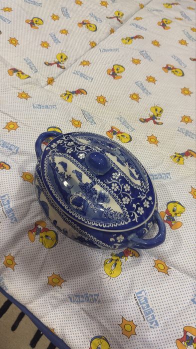 Conjunto de taça e prato