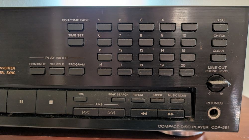 Leitor de CDs - Sony