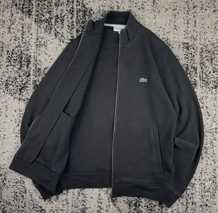 Свитер Lacoste гольф олимпийка светр old money зипка кофта