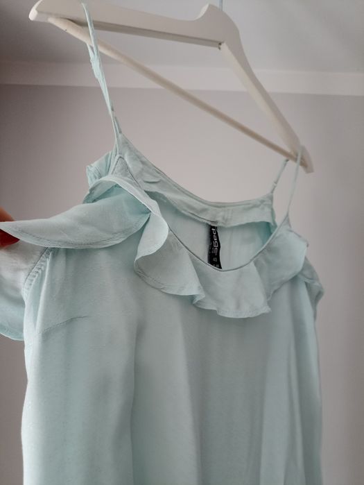 Top z falbanką Takko Fashion rozmiar 40