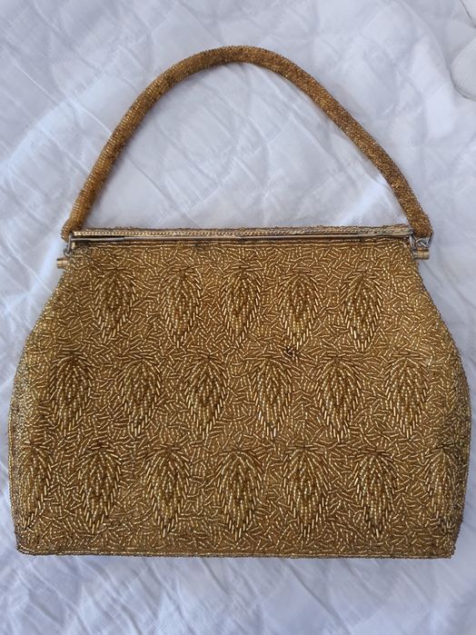 Bolsa dourada vintage