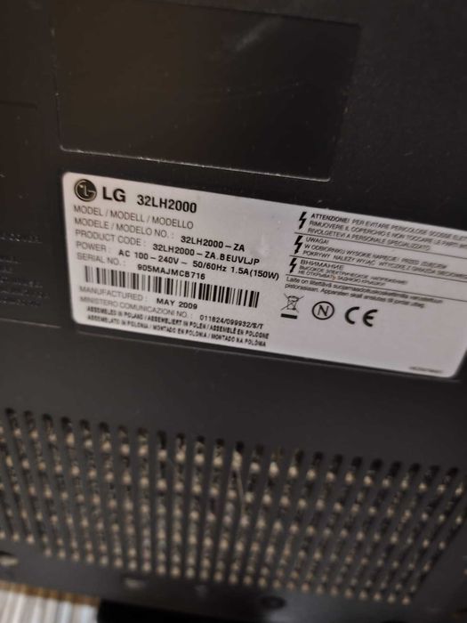 Televisão LG de 32Polegadas