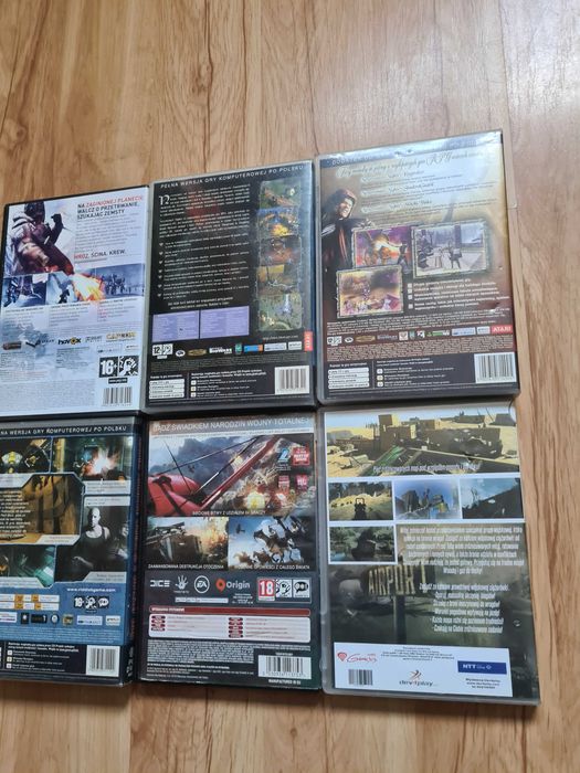 Mega zestaw gry pc battelfield riddick war truck neverwinter