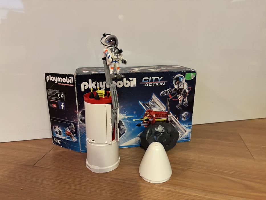 Playmobil City Action 6197 – Misja kosmiczna / rakieta + astronauta