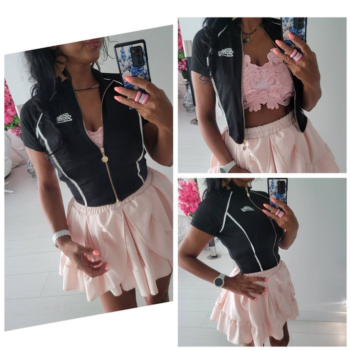 Bluzka fashion caroline zamek lycra