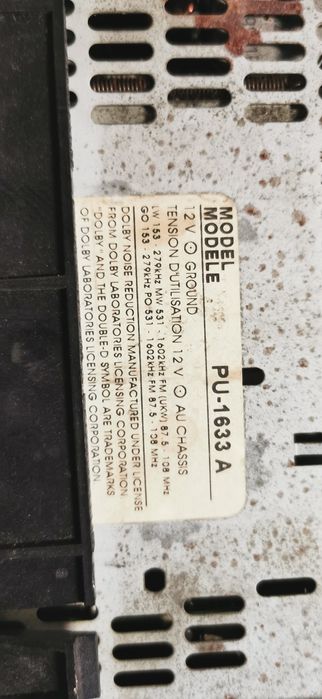 Autoradio peugout 406