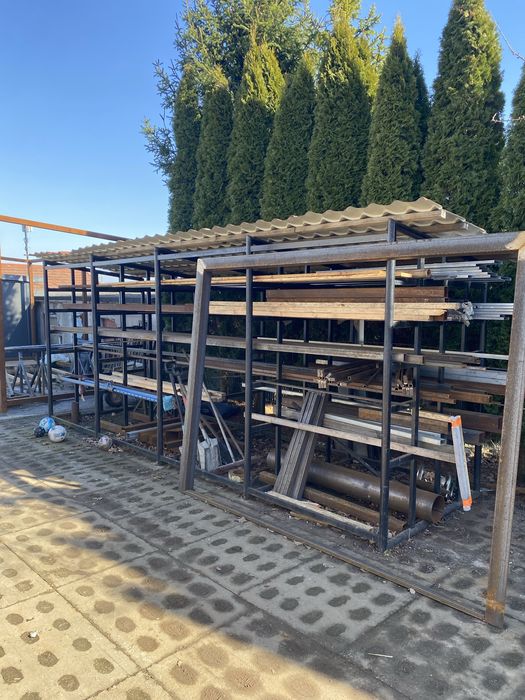 Regał magazynowy profile 6m