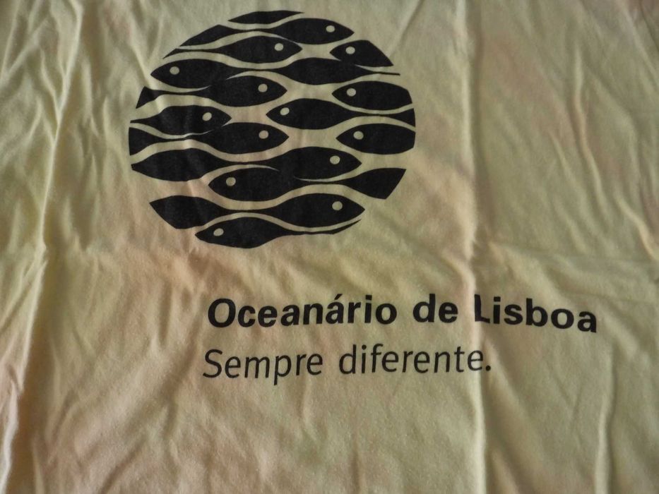 T-shirt do Oceanário manchada - Ao estilo Greenwashing