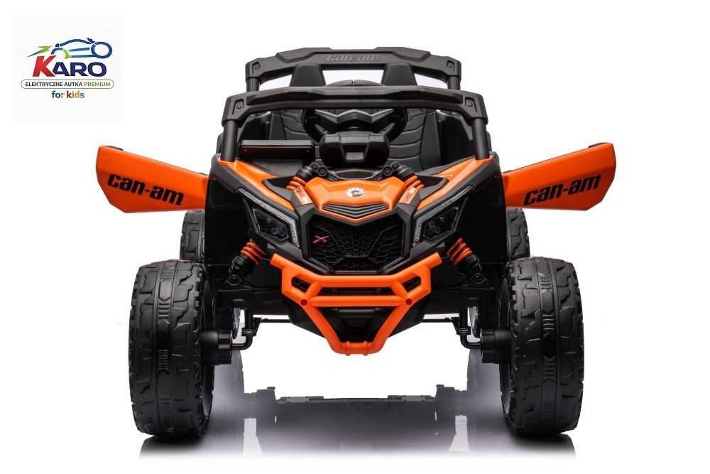 Auto na akumulator CAN-AM Maverick Pojazd dla dzieci 4x4 Full Led EVA