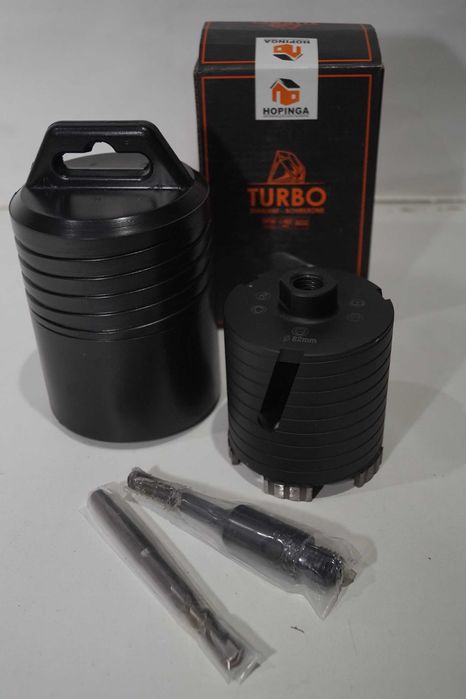 Wiertło diamentowe HOPINGA Turbo 82mm M16 otwornica do betonu kamienia