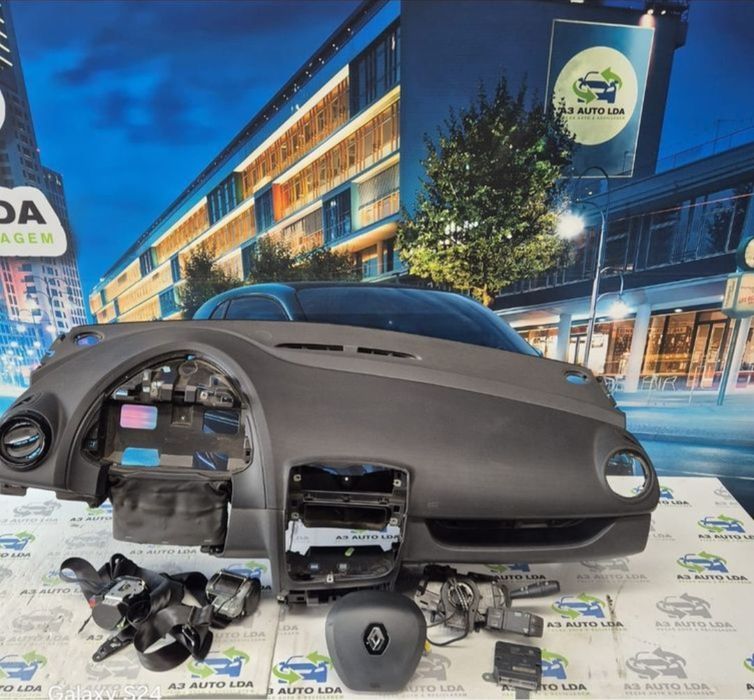 Tablier com kit de airbags completo para Renault Clio IV