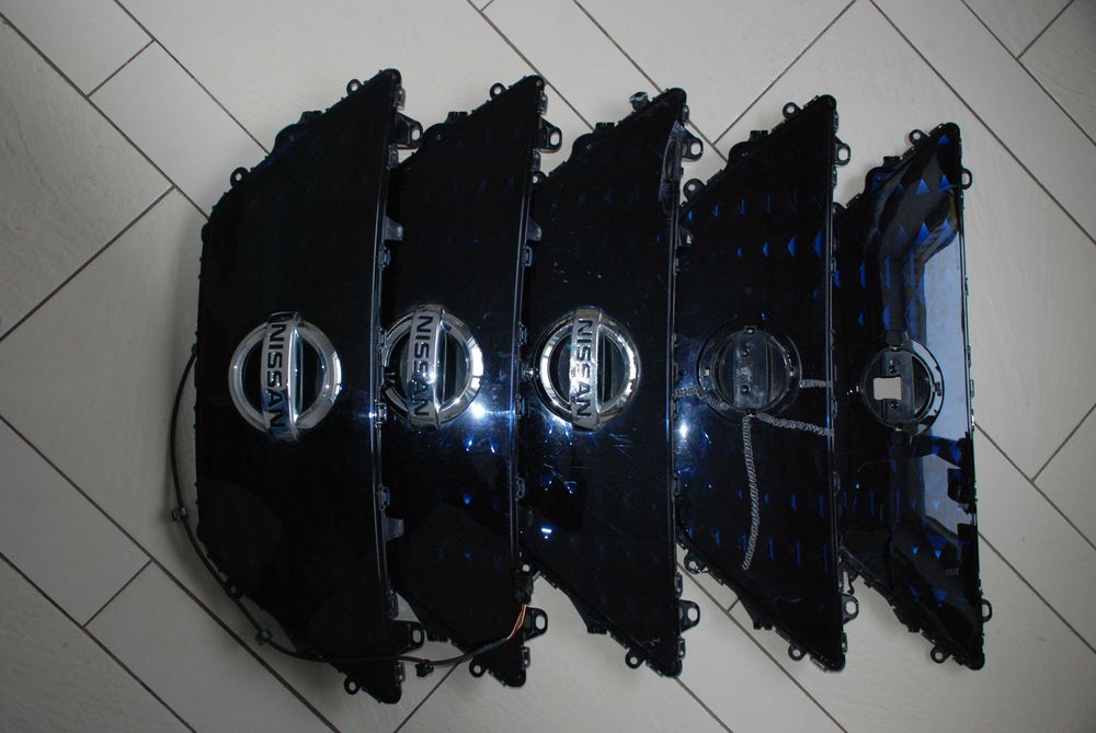 решётка радиатора бампера Nissan Leaf  Ніссан Ліф  Ниссан Лиф 2 ZE 1