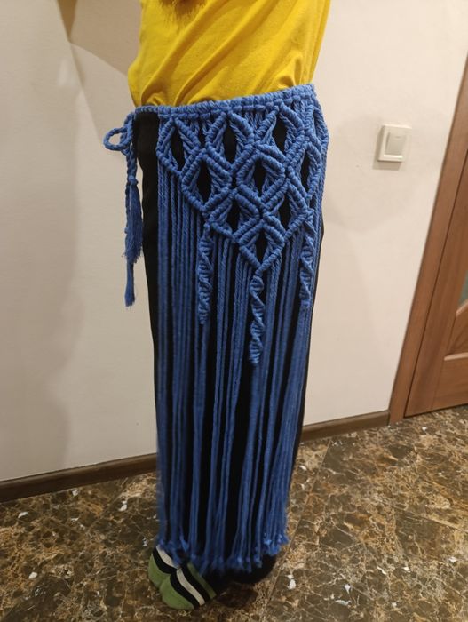 Макраме пояс, припинда