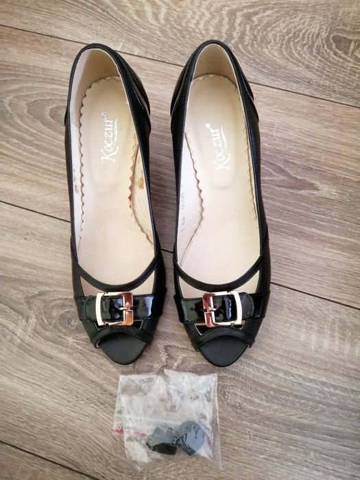 Buty na obcasie, czółenka Koczur 37-38