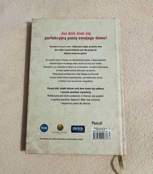 Książka poradnik Perfekcyjna Pani Domu Małgorzata Rozenek