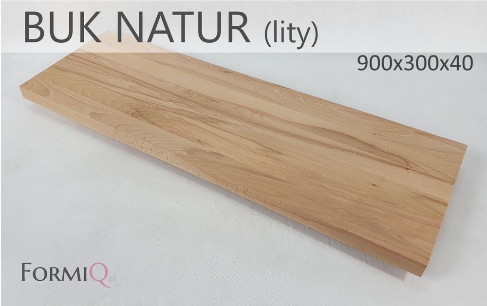 Stopnie buk natur lite 900x300x40
