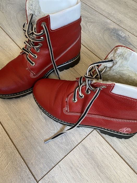Ботинки зимові шкіряні на цигейці