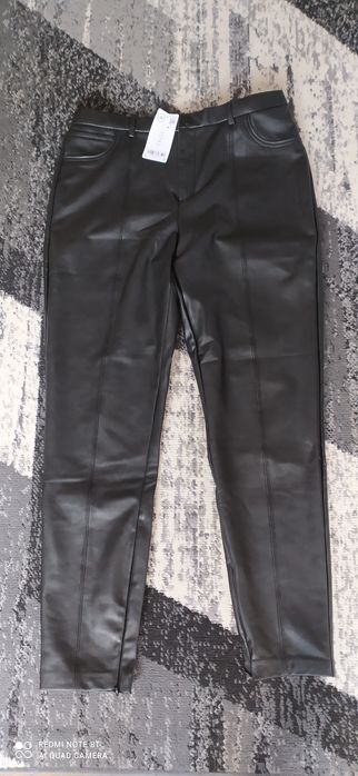 Spodnie skorzane skora eco skora nowe Orsay roz 44