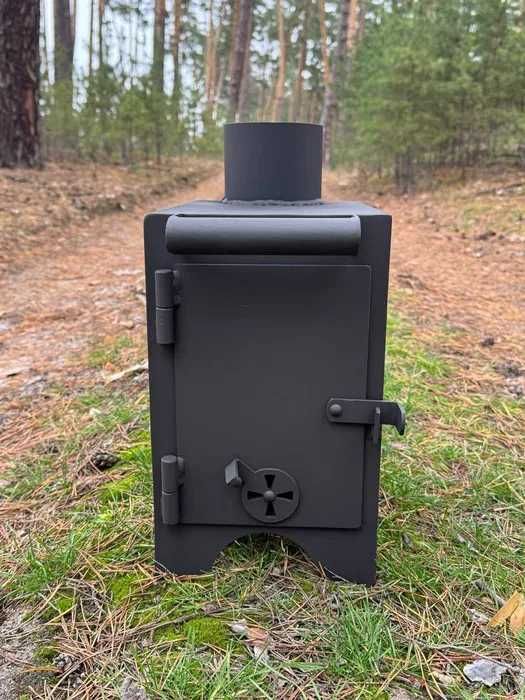 ОПТОВА ЦІНА! Буржуйка, 3мм, піч для гаража, окопна, міні піч, опалення