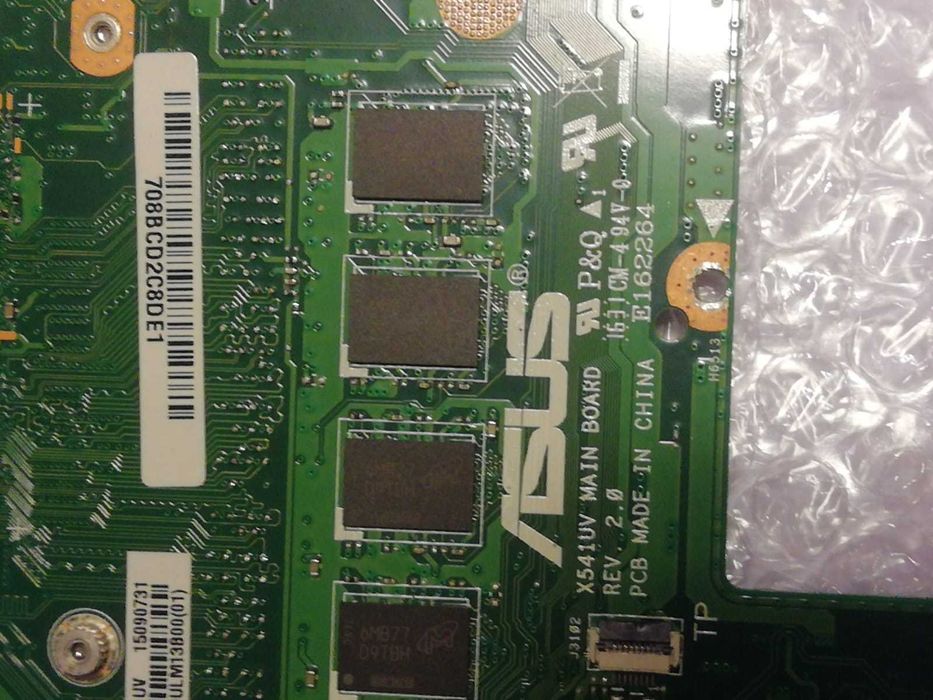 Motherboard PARA PEÇAS ASUS Intel i7 + 8GB RAM