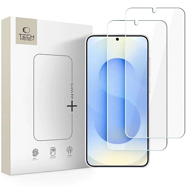 Szkło Hartowane Tech-Protect Glass Fit+ 2-Pack Galaxy S26+ Plus Clear