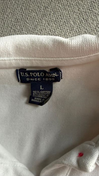 U.s polo assn футболка поло женская
