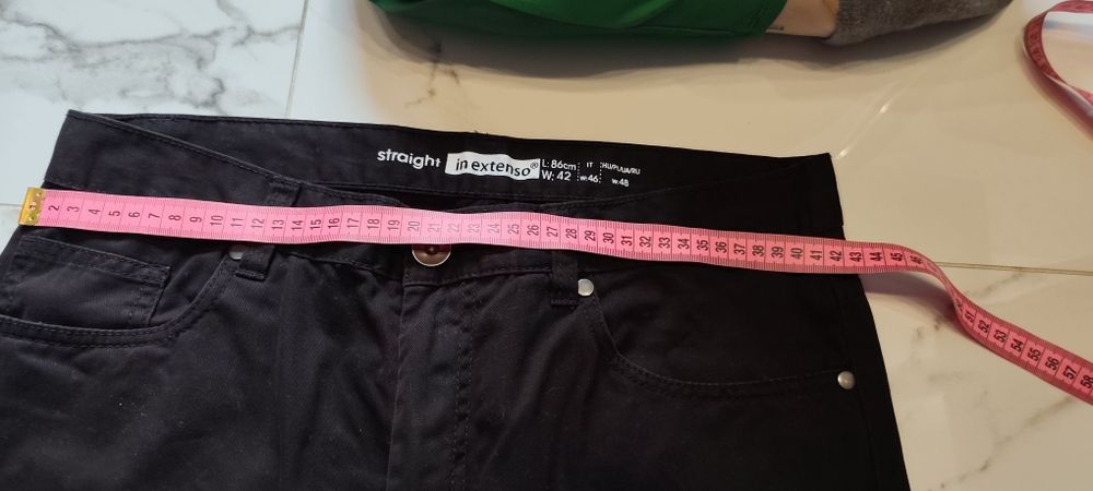 Spodnie męskie czarne
