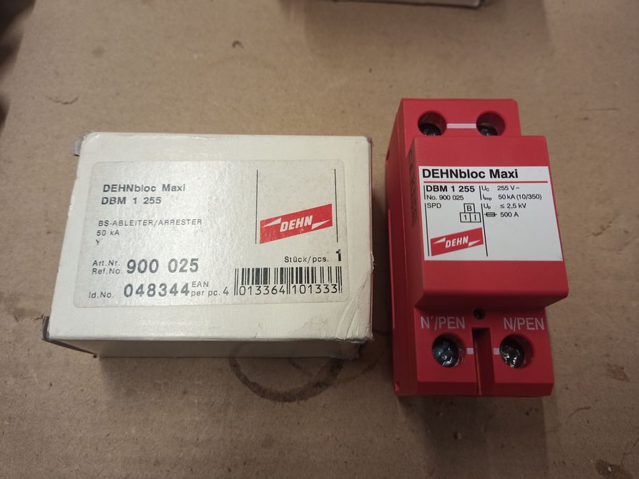 Ogranicznik przepięć Dehn.