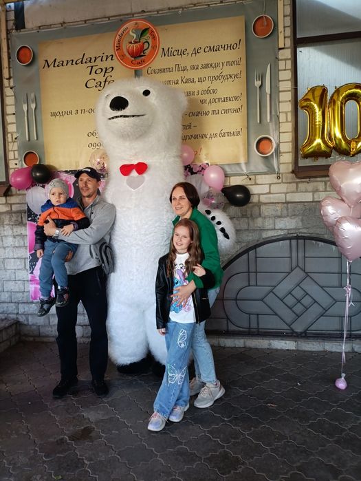 Привітання від ведмедика та банди плюс подарунок Харків та область