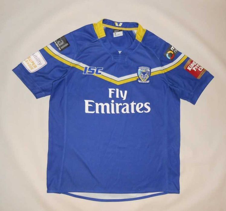 Koszulka Rugby ISC Warrington Wolves (M)